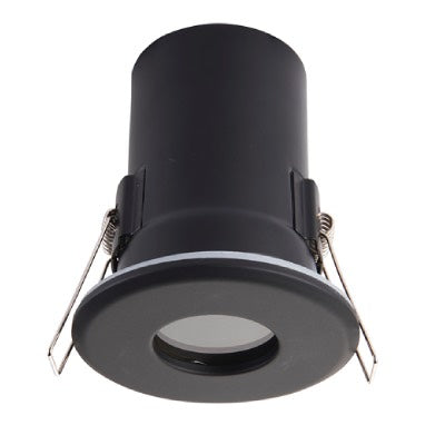 Downlight Saxby ShieldPLUS Black IP65 50W LED Spotlight