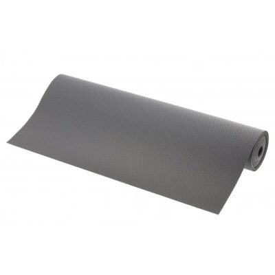 Drawer Matting Anthracite Rubberised PVC Non-Slip Matt 5m Roll