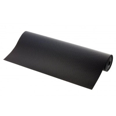 Drawer Matting Black Rubberised PVC Non-Slip Matt 5m Roll