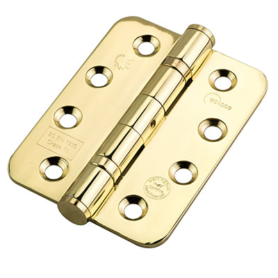 Eclipse-4-Inch-brass-Radius-Ball-Bearing-Fire-Rated-Grade-13-Hinge