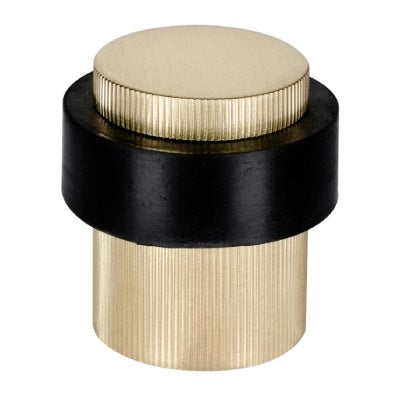 Eclipse Linear Solid Stainless Rubber Buffer Floor Door Stops