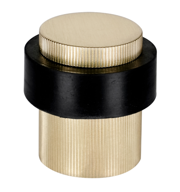 Eclipse Linear Solid Stainless Rubber Buffer Floor Door Stops