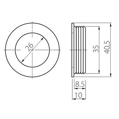 GTV-inset-round-chrome-door-handle-UZ-00B224