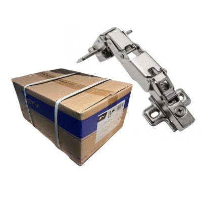 GTV Soft Close 165° Full Overlay Wide Angle Cabinet Hinge-Box 50