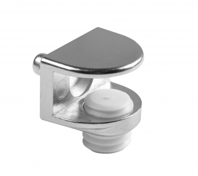 Glass Shelf Support Brackets Plug-In