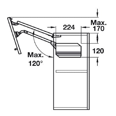 Grass-Kinvaro-F-20-Lift-Mechanism-cabinet-height-570mm