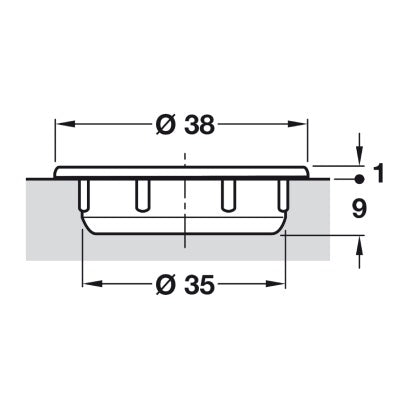 Hafele-35-mm-Hinge-Hole-Cover-Cap-Plastic-Blanking-Plate-340.41.702