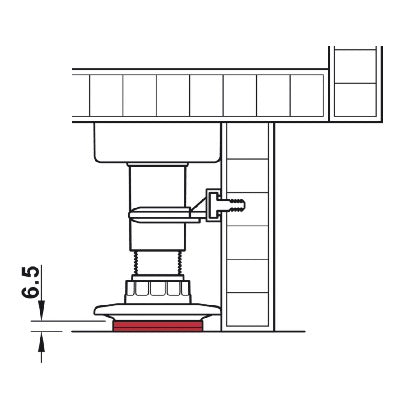 Hafele-AXILO-78-Plinth-Acoustic-Insulation-Dampener