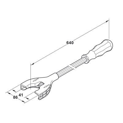 Hafele-Axilo-78-Plinth-Leg-Adjusting-Light-Tool