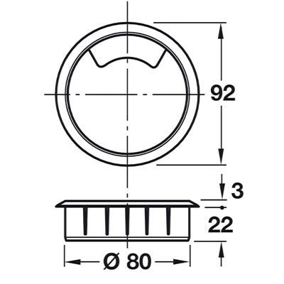 Hafele-Cable-Desk-Outlet-Grommets