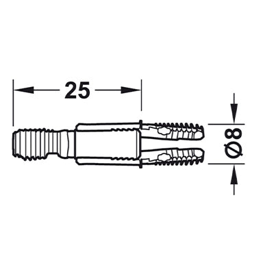 Hafele-Ixconnect-SC-825-Spreading-Connector