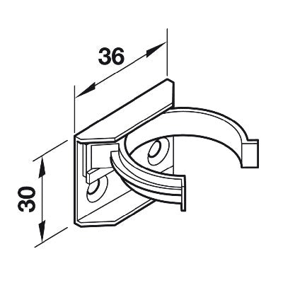 Hafele-Kitchen-Plinth-Feet-Leg-CLIP-and-Bracket