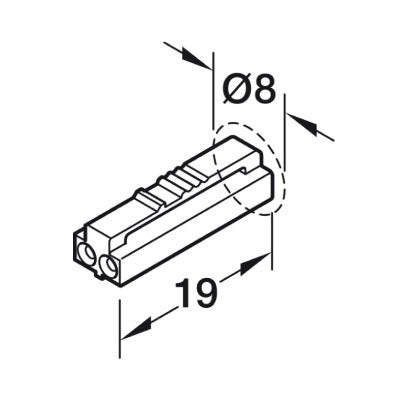 Hafele-Loox-LED-12V-Extension-Lead-for-use-Loox-Distributors-and-Monochrome-Lights-833.95.713