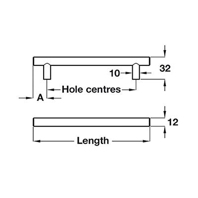 Hafele-T-bar-Handle