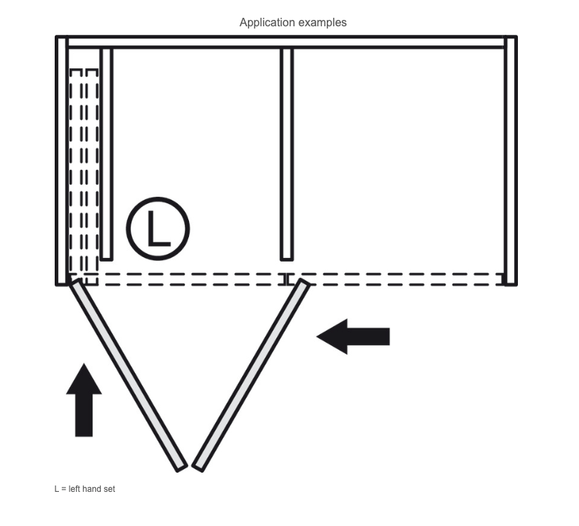 Hawa Folding Concepta III Slide Door System 20/25 Pull