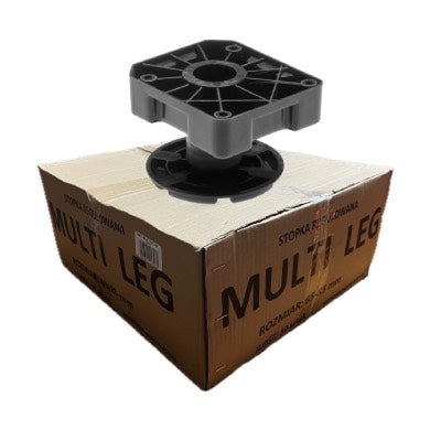 Heavy Duty Adjustable 65-85 mm Kitchen Cabinet Plinth Feet-Box 50