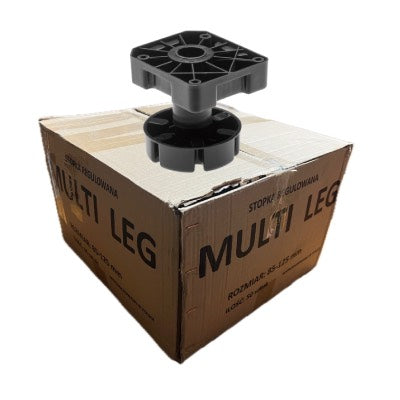Heavy Duty Adjustable 85-125 mm Kitchen Cabinet Plinth Feet-Box 50
