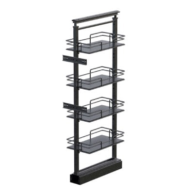 Kitchen Pull Out Larder Soft Close Anthracite