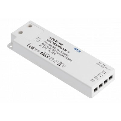 LED-Driver-15-60W-Easy-Click-Power-Supply-Transformer-with-Mini-AMP-Sockets-LD-ZAS30WEC-30