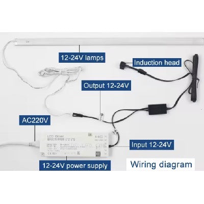 Led Dimmer Touch Sensor Slim Switch Black