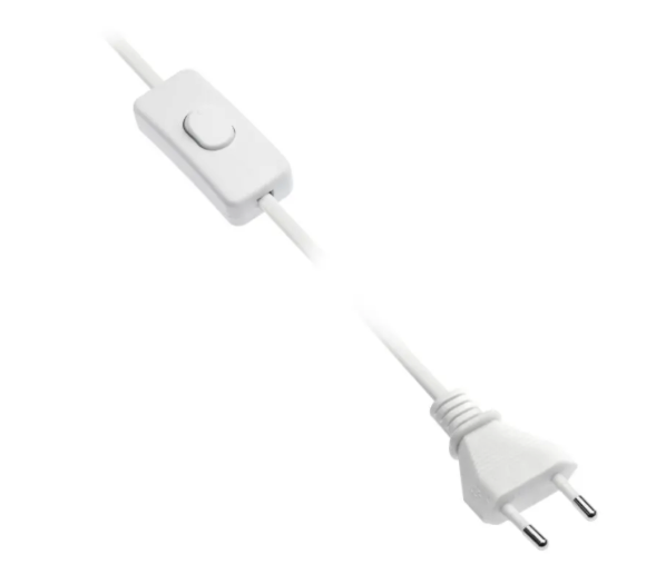 Light Switch with Plug-in Cable