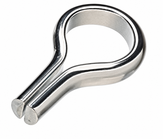 6mm Loop Shelf Support Use Plug In Sockets Nickel Plated