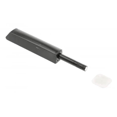 Magnetic TIP-ON Buffer with Adaptor for UNSPRUNG Hinges - Black