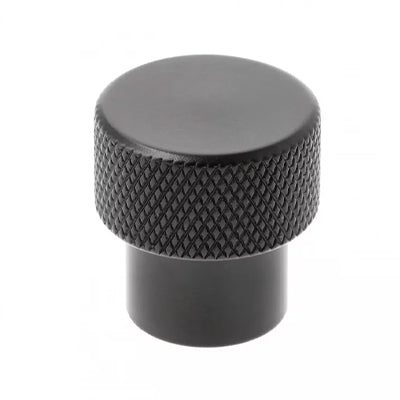 Matt-Black-Aluminium-Knurled-Cabinet-Knob