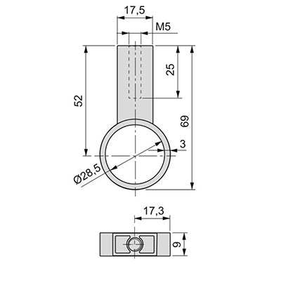 Moka-Brown-Centre-Support-Round-Wardrobe-Rail