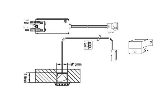 Switch PIR Touchless Door Sensor IR Motion Switch