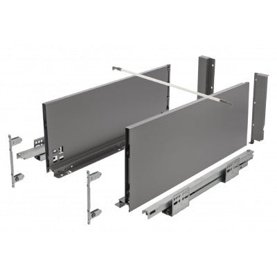 Push-to-Open-Drawer-Set-AXIS-PRO-Kitchen-Slim-Line-Box-System-167mm-PB-AXISPRO-P20-KPL450C