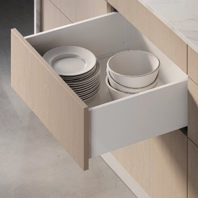 Push-to-Open-Drawer-Set-Medium-AXIS-PRO-Kitchen-Slim-Box-System-116mm