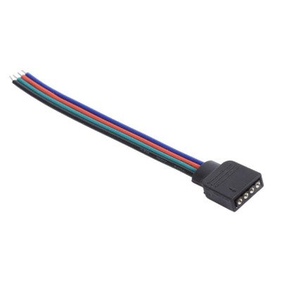 RGB LED Strip Tape 4-Pin Cable Connector