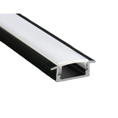 Recessed-2m-Aluminium-Led-Profile-black