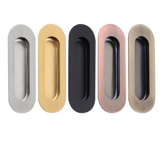 Recessed Flush Sliding Door Handle Inset Cabinet Handle
