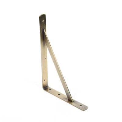 Rothley Heavy Duty Shelf Bracket Antique Brass