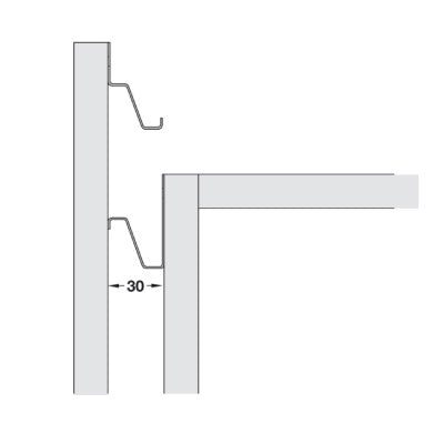 Scilm Profile Gola Spacer Set for Gola Profile System D Vertical Profiles – FixFit
