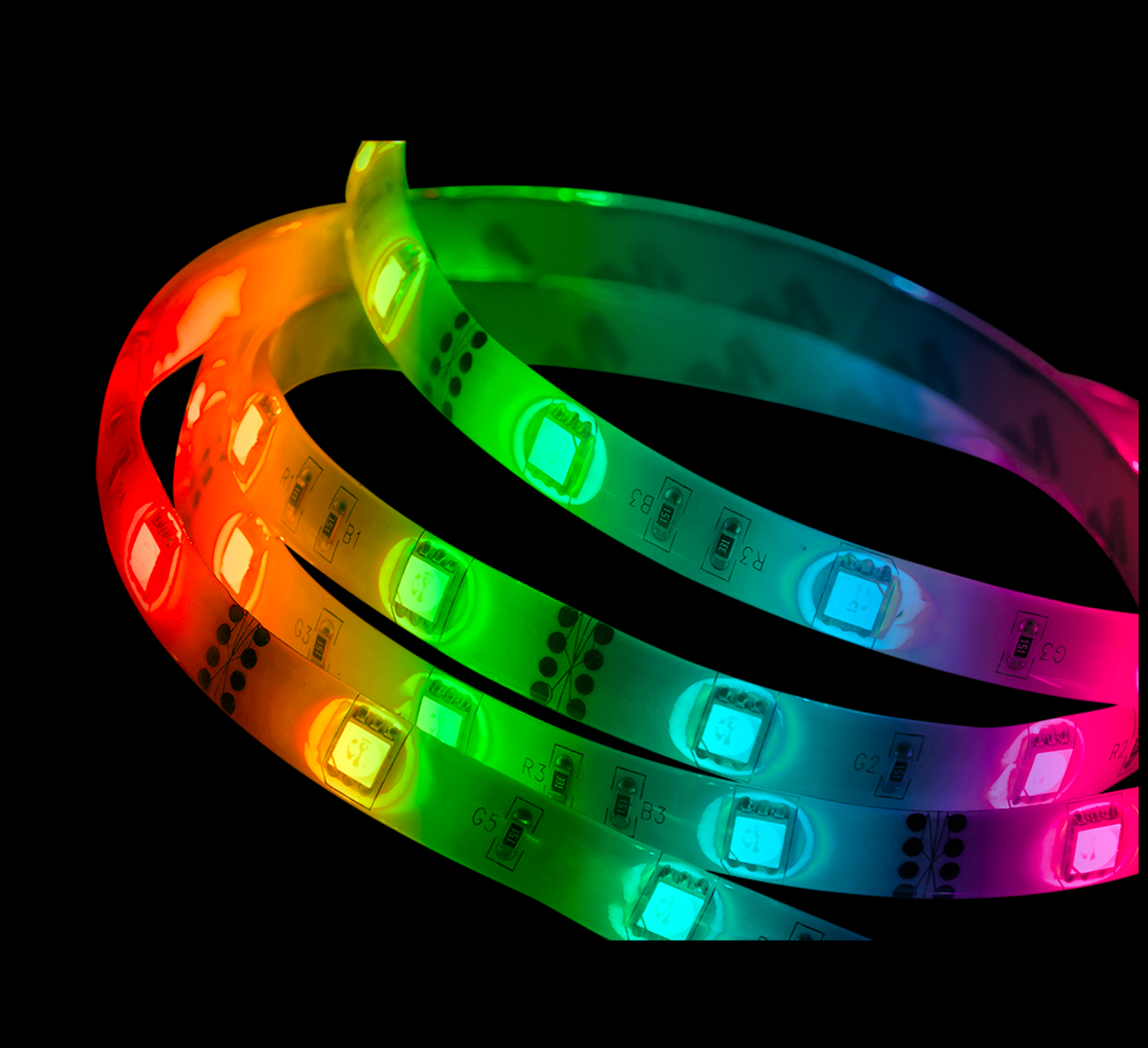 RGB Led Strip SMD5050 Light Tape 220V 10mm