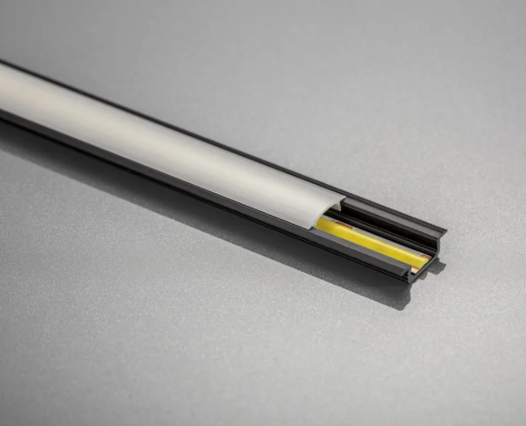 Led Profile Black 3M Ultra Slim Recessed Channel for Led Tape