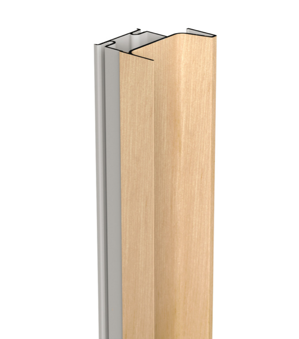 Gola System D End Profile Handle for Vertical Fixing Between Cabinet and Door