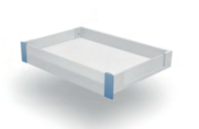 Drawer Internal Fascia Fixing Brackets AxisPro GLASS Front Connectors