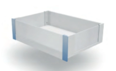 Drawer Internal Fascia Fixing Brackets AxisPro GLASS Front Connectors