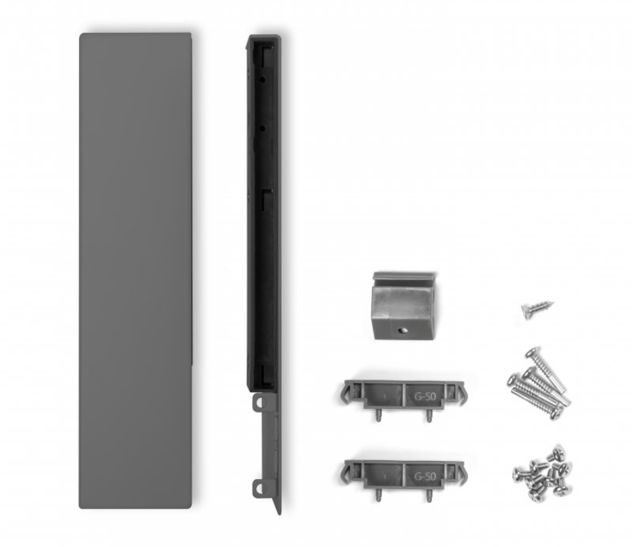 Drawer Internal Fascia Fixing Brackets AxisPro GLASS Front Connectors
