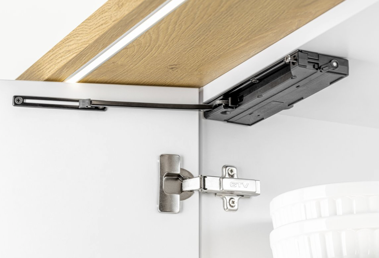 Push to Open and Soft Close Mechanism for Standard Doors