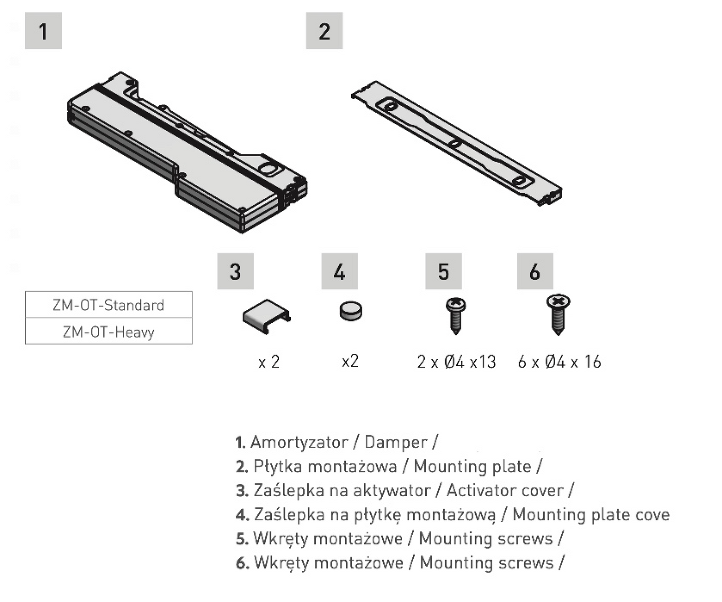 Push to Open and Soft Close Mechanism for Standard Doors