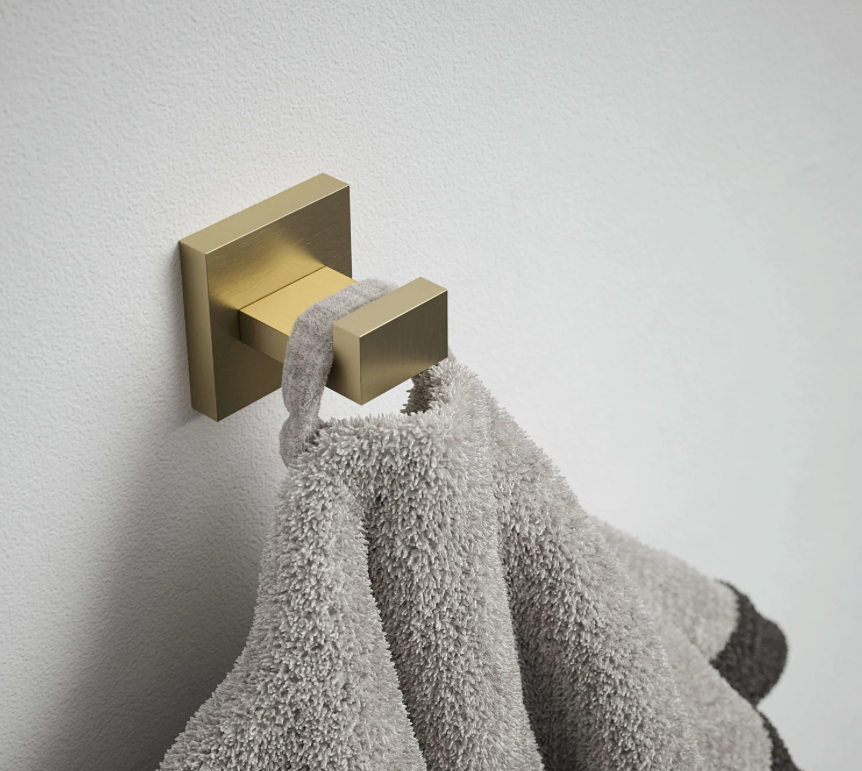 Single Coat Hook Square Wall Door Mounted Hanger