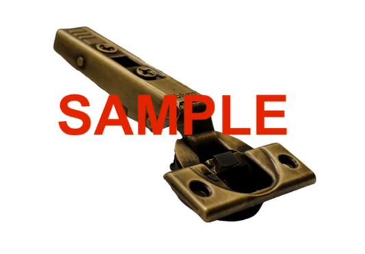 Blum ANTIQUE BRASS Cabinet Hinge – SAMPLE
