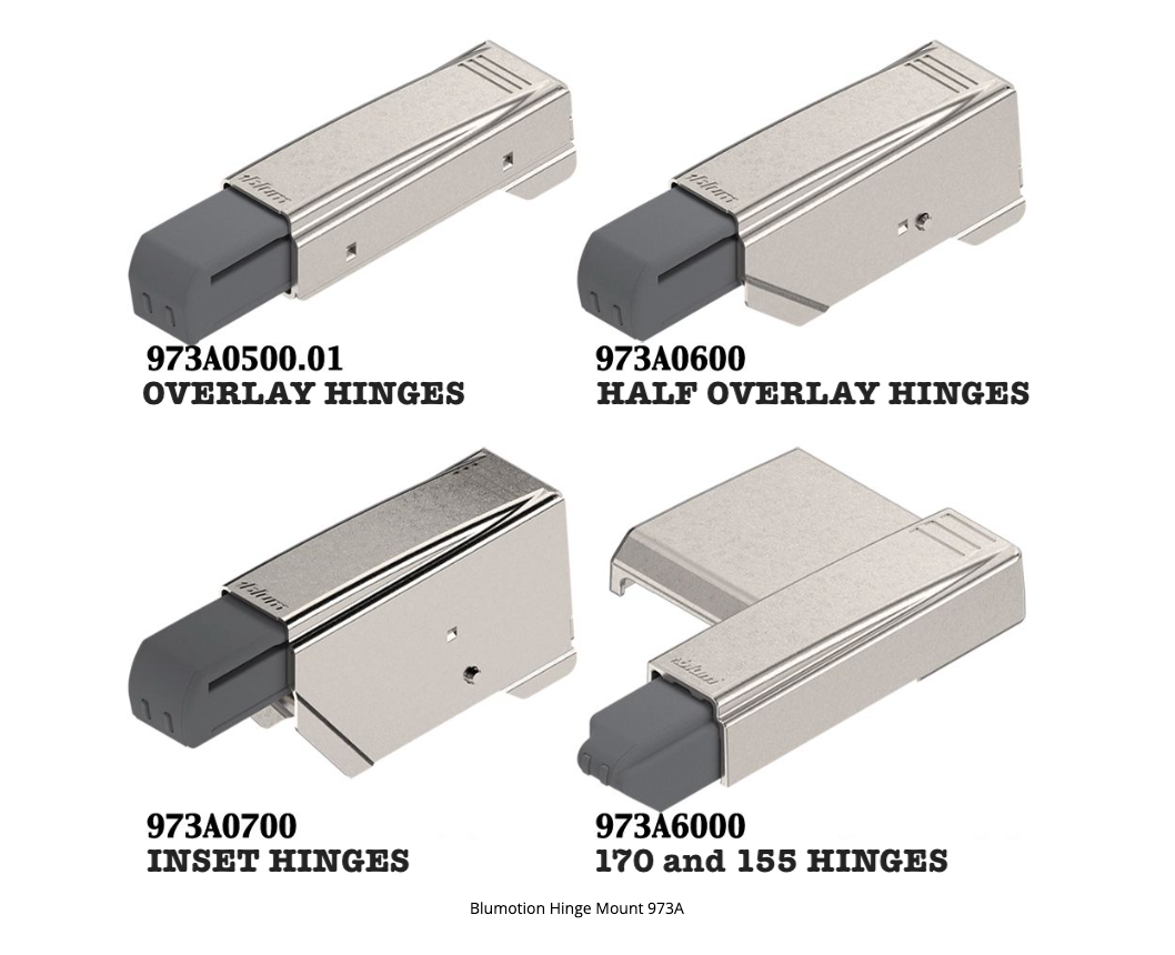 Blum Blumotion 973A0500 Clip On Soft Close for Blum Hinges