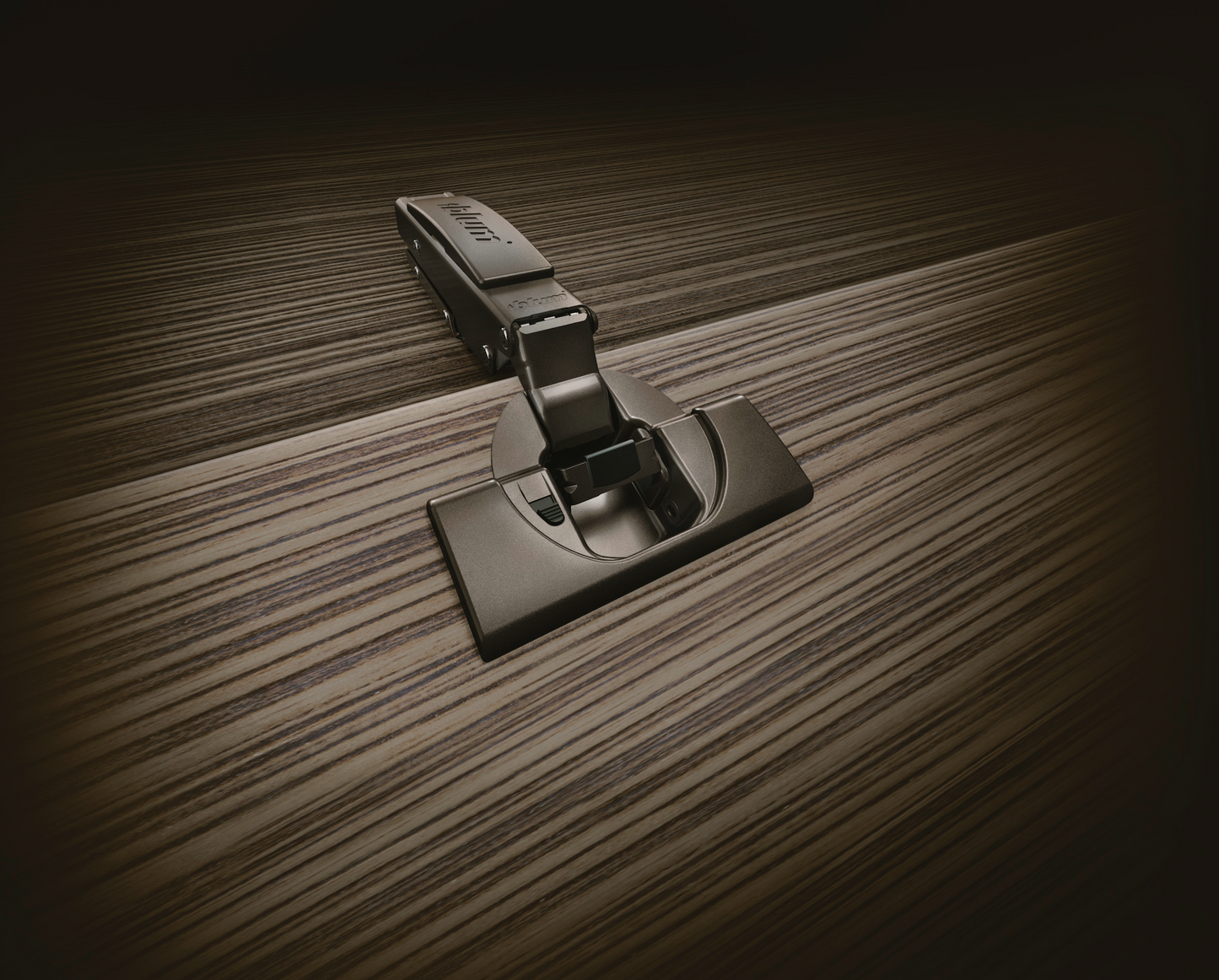Blum 71B3550 OB Soft Close Onyx Black 110° Full Overlay Cabinet Hinge