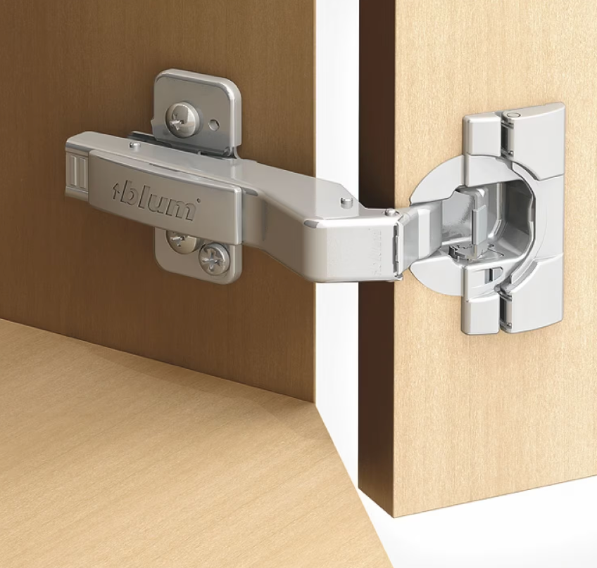 Blum 79B3558 Blumotion Overlay Angled Hinge 45° II Cabinet Hinge